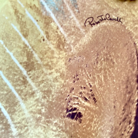 NEW YEAR SALE! RARE NWT EUC ROBERTO CAVALLI SILK FITTED SKIRT WITH FISHTAIL - Picture 14 of 16